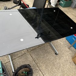 Glass Desk