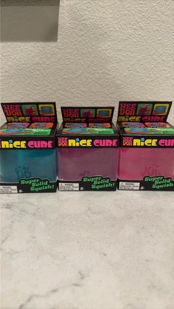 Authentic Needoh Nice Cube Set of 3