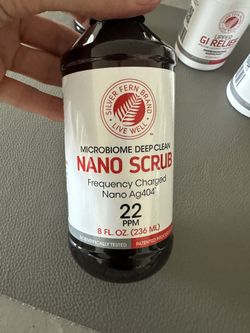 Silverfern Nano Scrub Microbiome Deep Clean