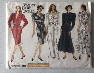 Vogue Pattern Set 2420
