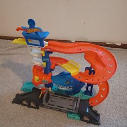 hot wheels city shark escape set