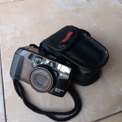 Ricoh Shotmaster 130Z Camera 35mm Film Auto Focus Flash Point & Shoot Date