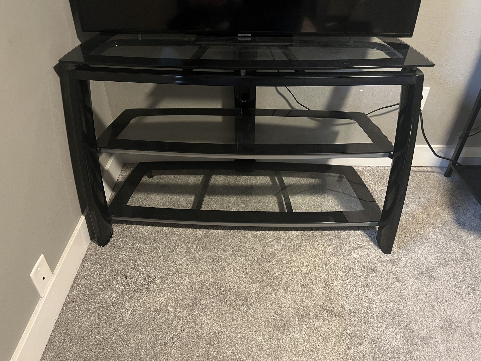Glass TV Stand