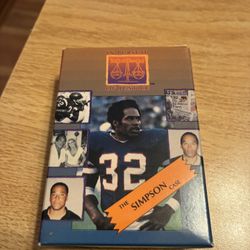 Deck Of O. J. Simpson Playing Cards. Brand New $8