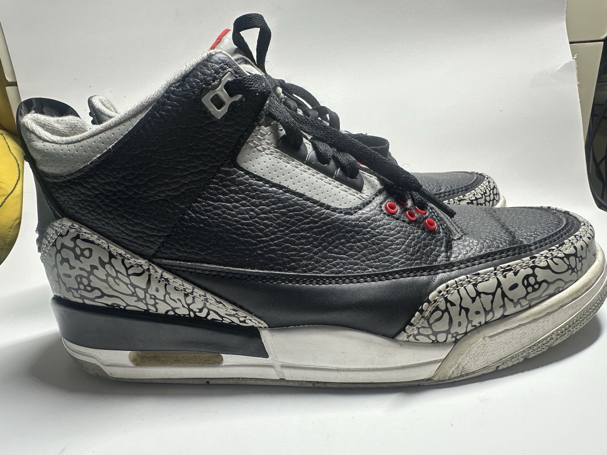 Men's Nike Air Jordan Retro Black Cement Size # 10 ( no box)