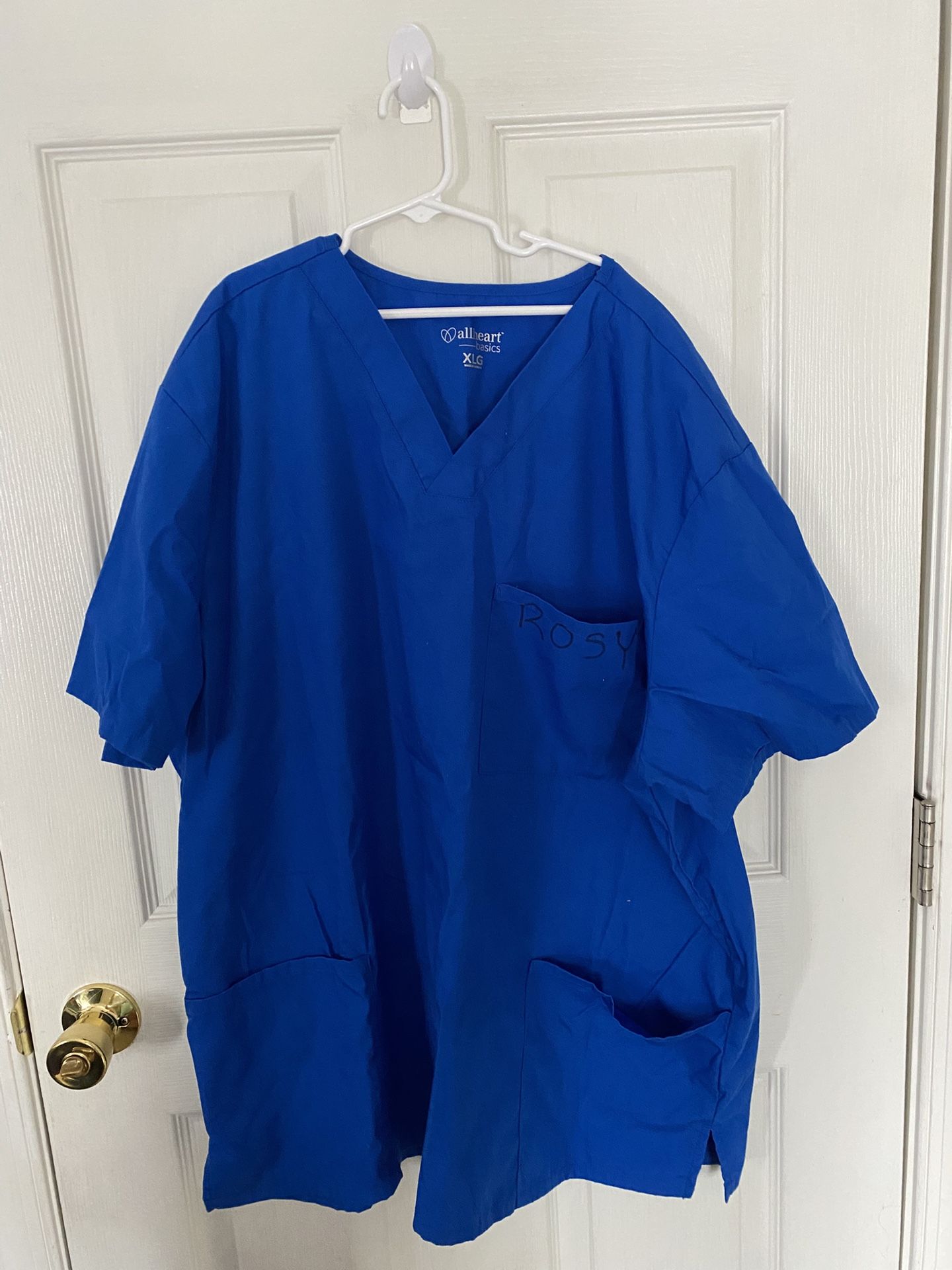 Blue Scrub Top