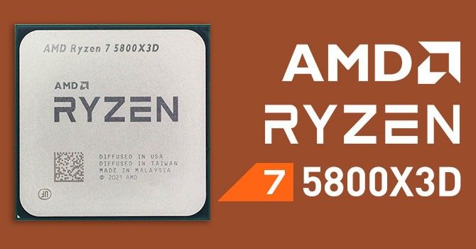 AMD RYZEN 5800x3d