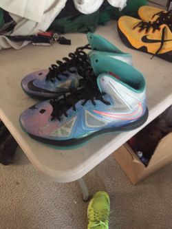Lebron 10 pure platinum