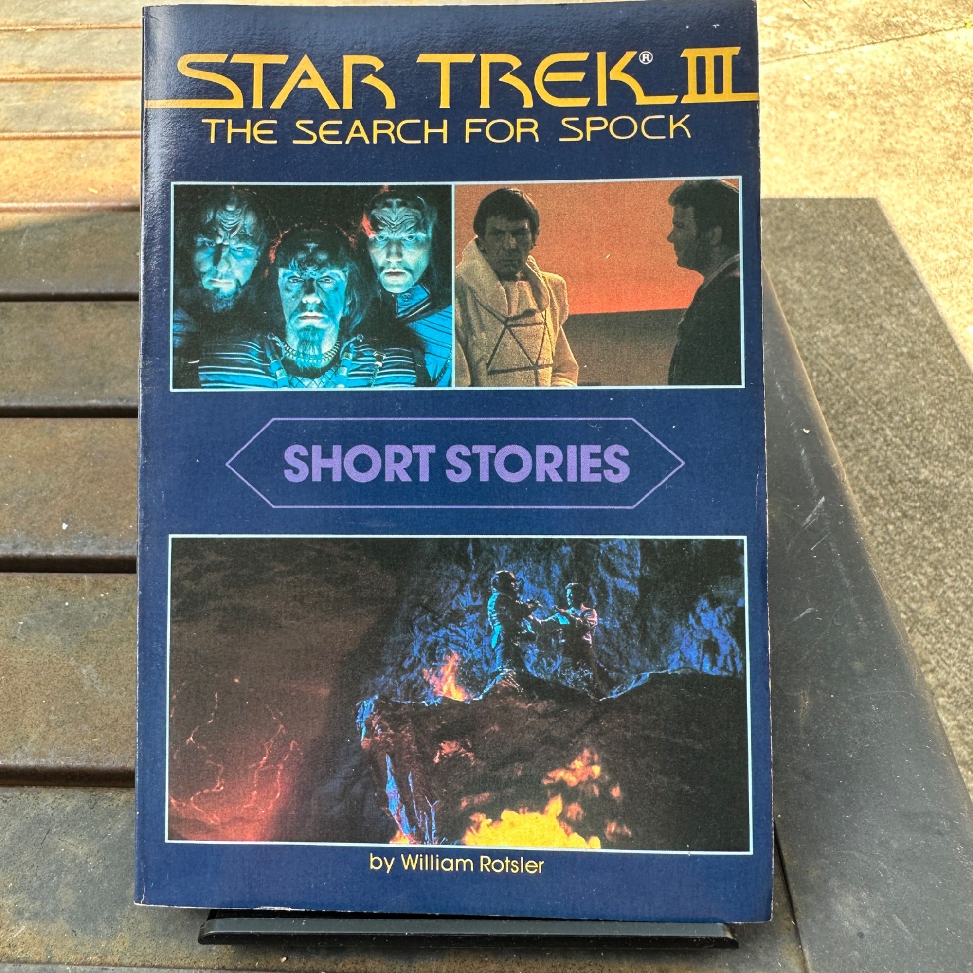 STAR TREK III The Search For Spock - Short Stories - Paperback From 1984