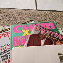 Vintage Men's Magazines Lot Cheri Hardc*re, Penthou*e