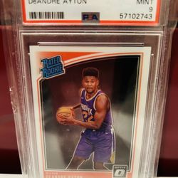 Deandre Ayton Rookie PSA 9
