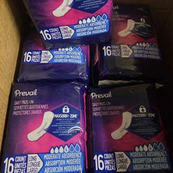 Prevail Feminine Pads EACH