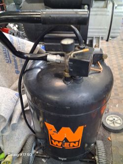 Wen compressor 20 gal tank