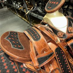 Monturas Charras Para Caballos 100% Piel 