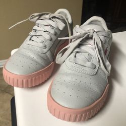 Puma Cali Girls Tennis Athletic Shoes Size 1.5