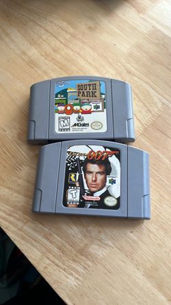 (2) ORIGINAL N64 GAMES - GOLDENEYE 007 AND SOUTHPARK!
