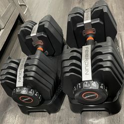 Like New Weighs Adjustables 5-52.5 Lbs Pair 