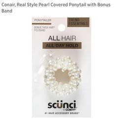 Pearl hair tie, new