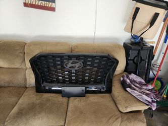 2022 Hyundai Palisade Front Grille Blackout