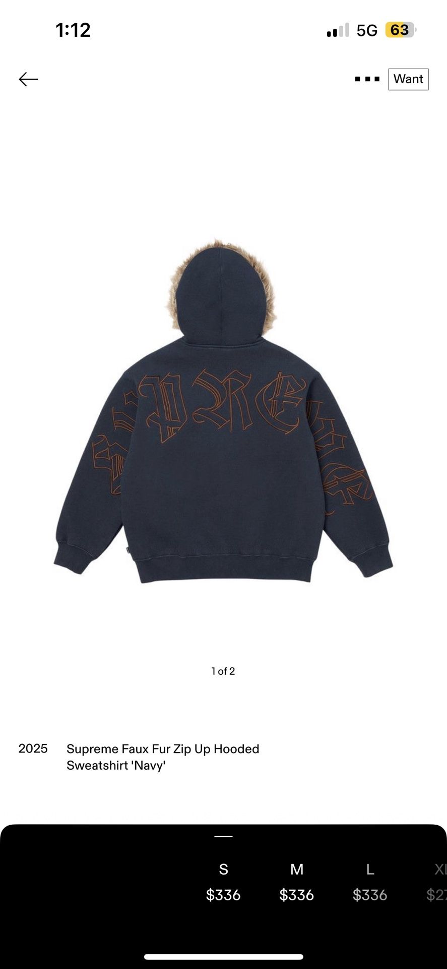 Supreme Faux Fur