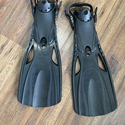 Adult Black Swim  Fins