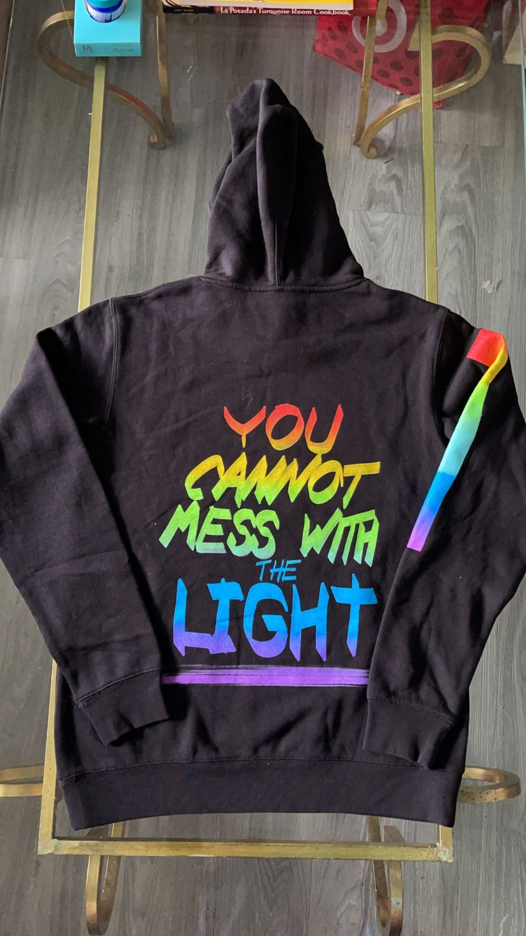 AS Color Black Long Sleeve Hoodie