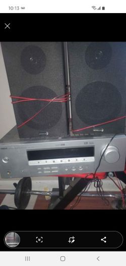 Yamaha Receiver And Speakers