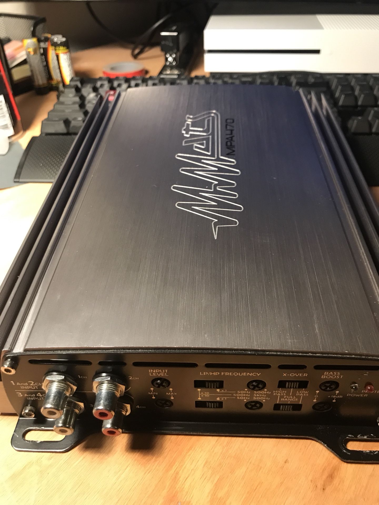 MMATS pro audio 4ch amplifier