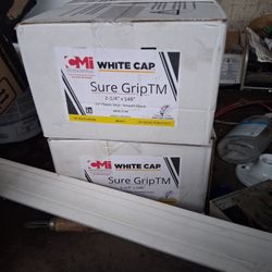 New CMI WHITE CAP Sure GRIP TM 4000 Cnt NAILS BOX