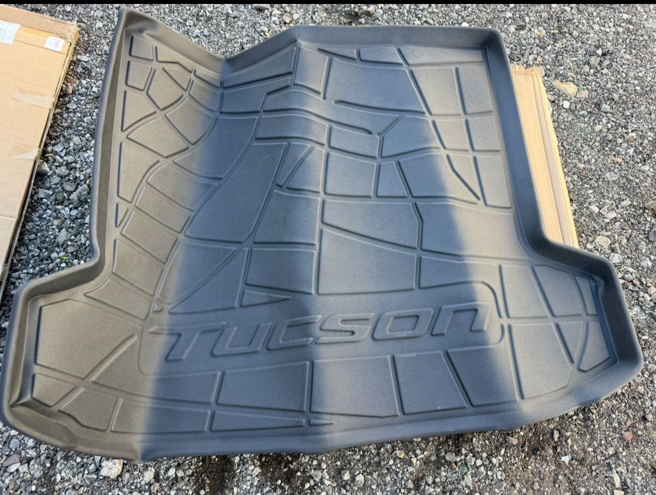 YYCKE Cargo Mat Fit for Hyundai Tucson 2022 2023 2024 (Not Fit Hybrid & Plug-in Hybrid) All Weather Cargo Liner - Black- NEW 