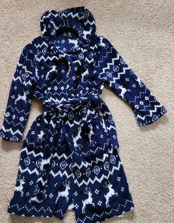 Eddie bauer Kids fleece robe size 14-16