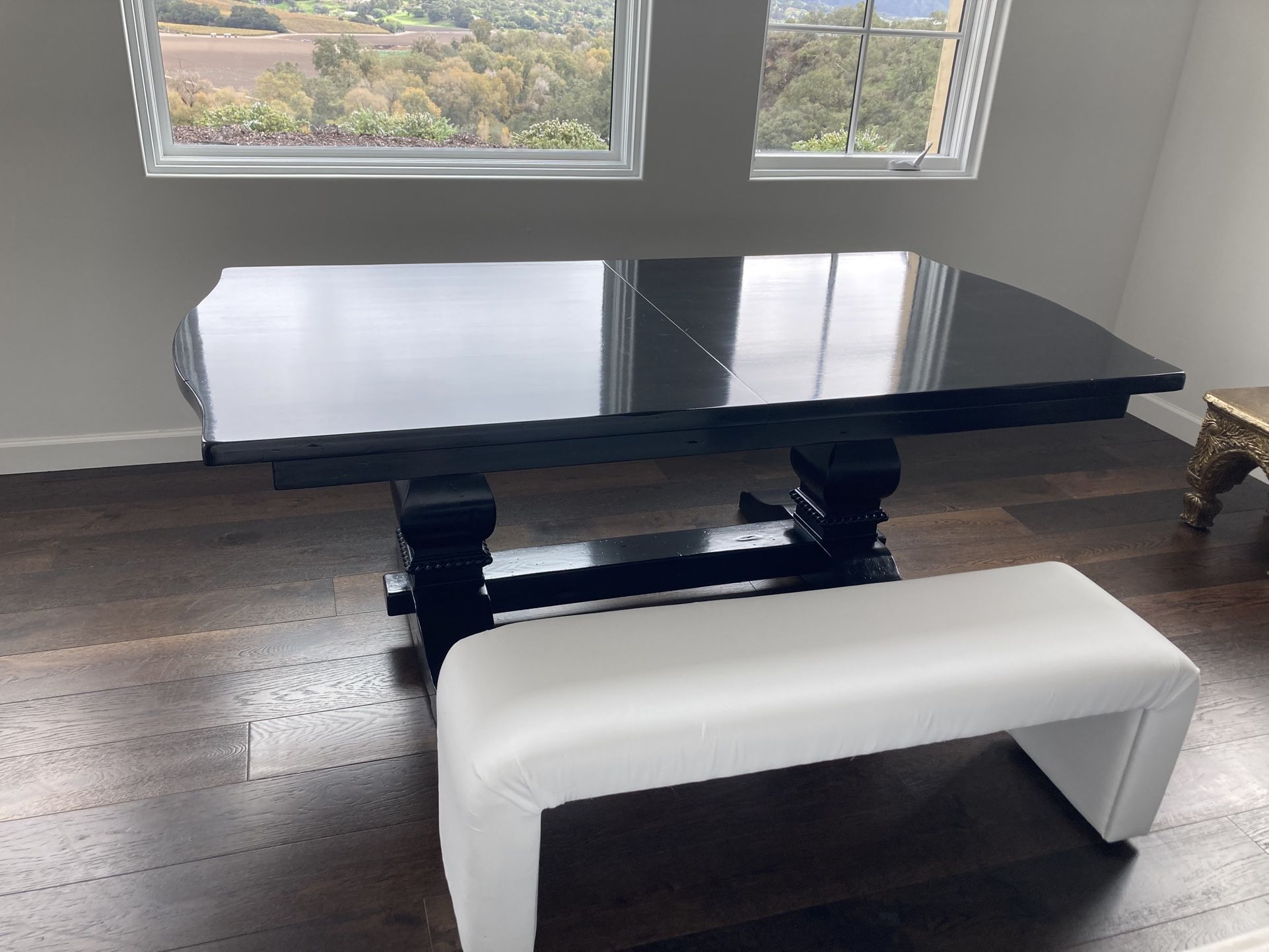 Dining Table Solid Wood 82” By 44”