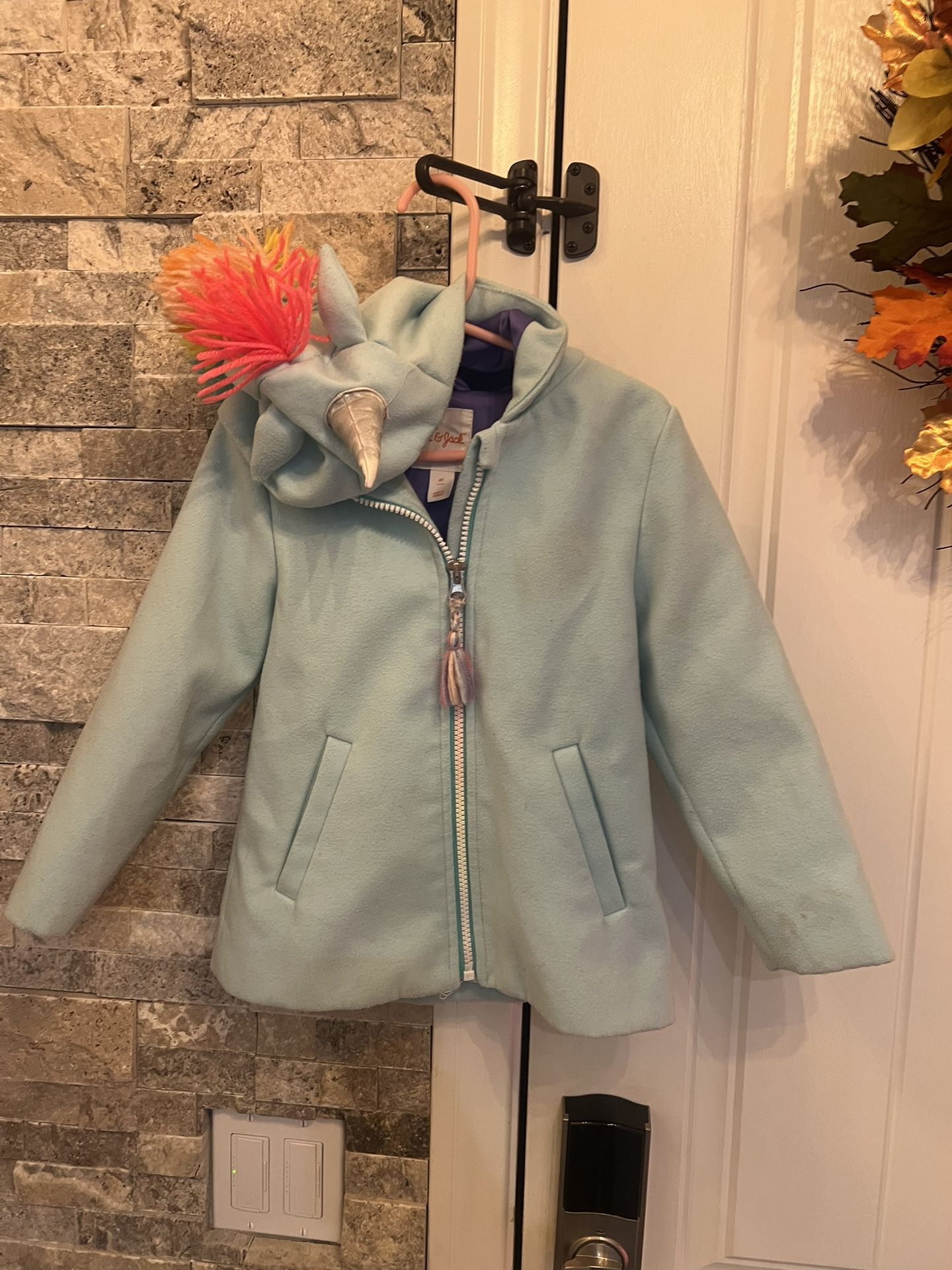 Adorable Unicorn Jacket Size 4t