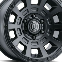 hot deal icon thrust  4 new wheels  17 inch  Chevy Colorado  6by120 or 5by4.5$700