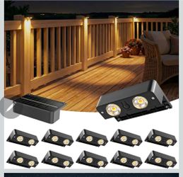 12 pack Solar fence lights