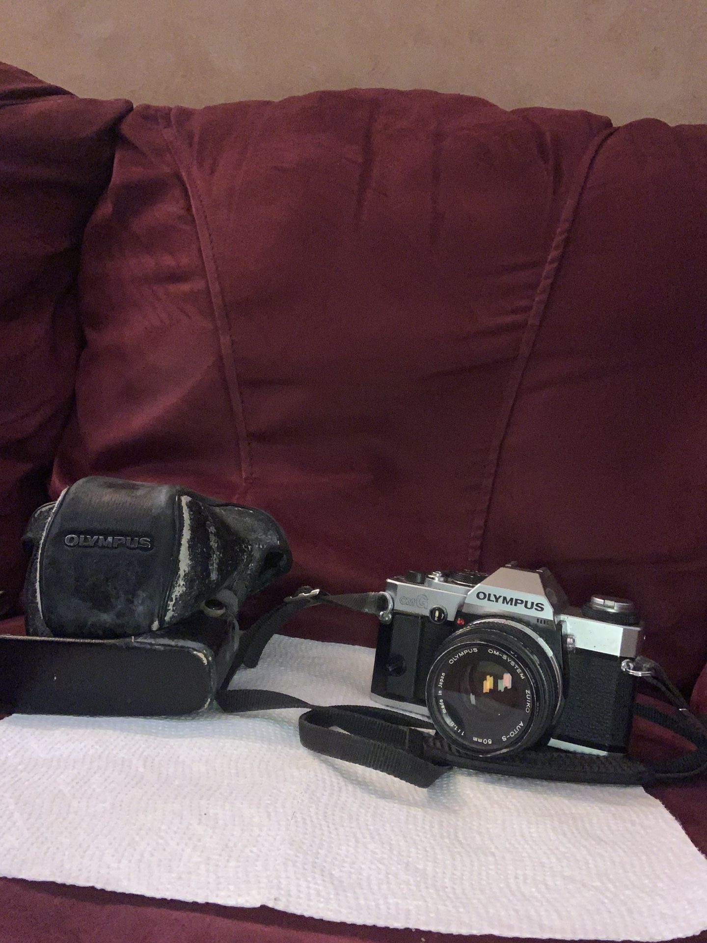 Olympus OMG 50 Mm Lens vintage
