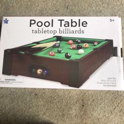 Pool table