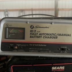 Schumacher 10/2 Amp Fully Automatic/Manual Battery Charger