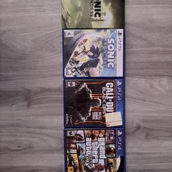 PS4 And Ps5 Games Used All Work Great