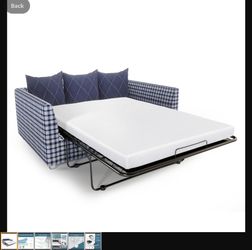 4.5 Inch Memory Foam Sofa Bed Replacement Mattress for Twin Size Sleeper | Oeko-TEX| CertiPUR-US Certified | Washable Cover(Sofa Not Included)