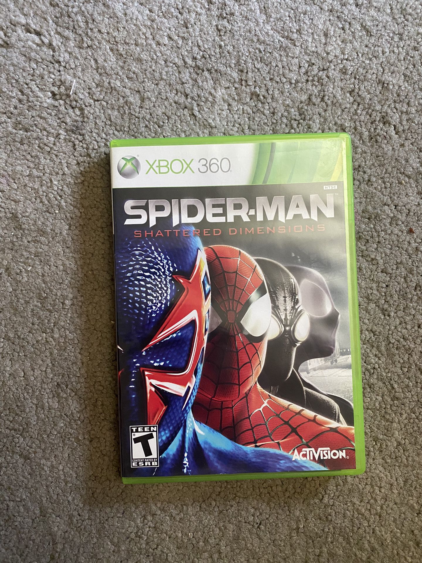 Spiderman Shattered Dimensions Xbox 360 Video Game