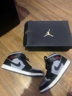 Jordan 1 Mid shadow red