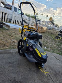 Champion Power Equipment 24 in. 212cc Walk Behind Gas String Trimmer Mower with 2-Year Limited Warranty