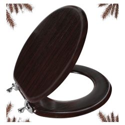 New Round Toilet Seat (Brown)