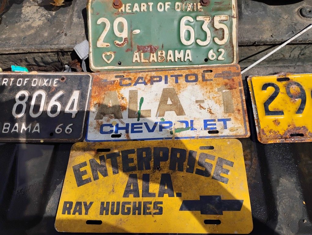 License Plates Antique