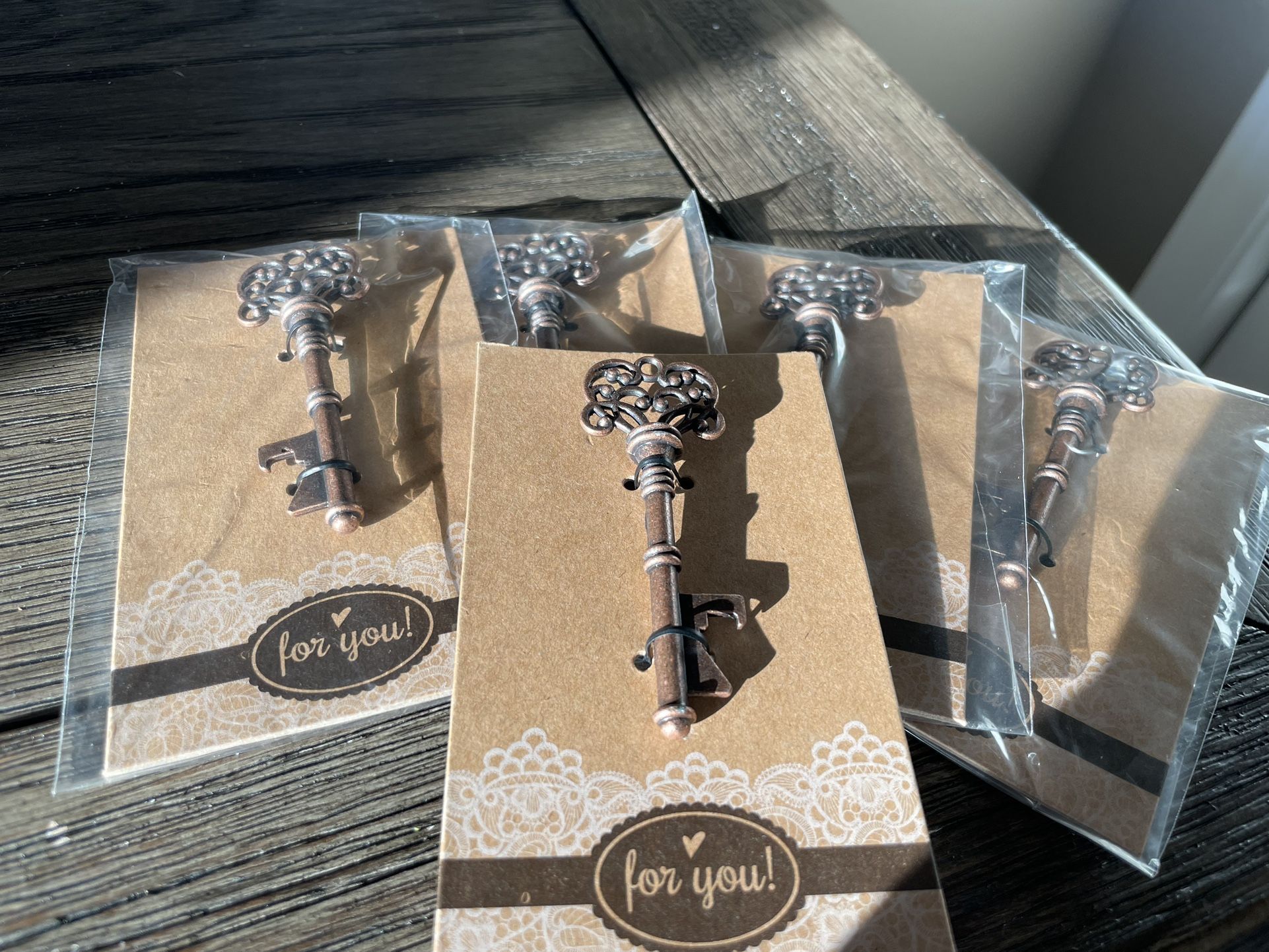 Key shaped Bottle Openers