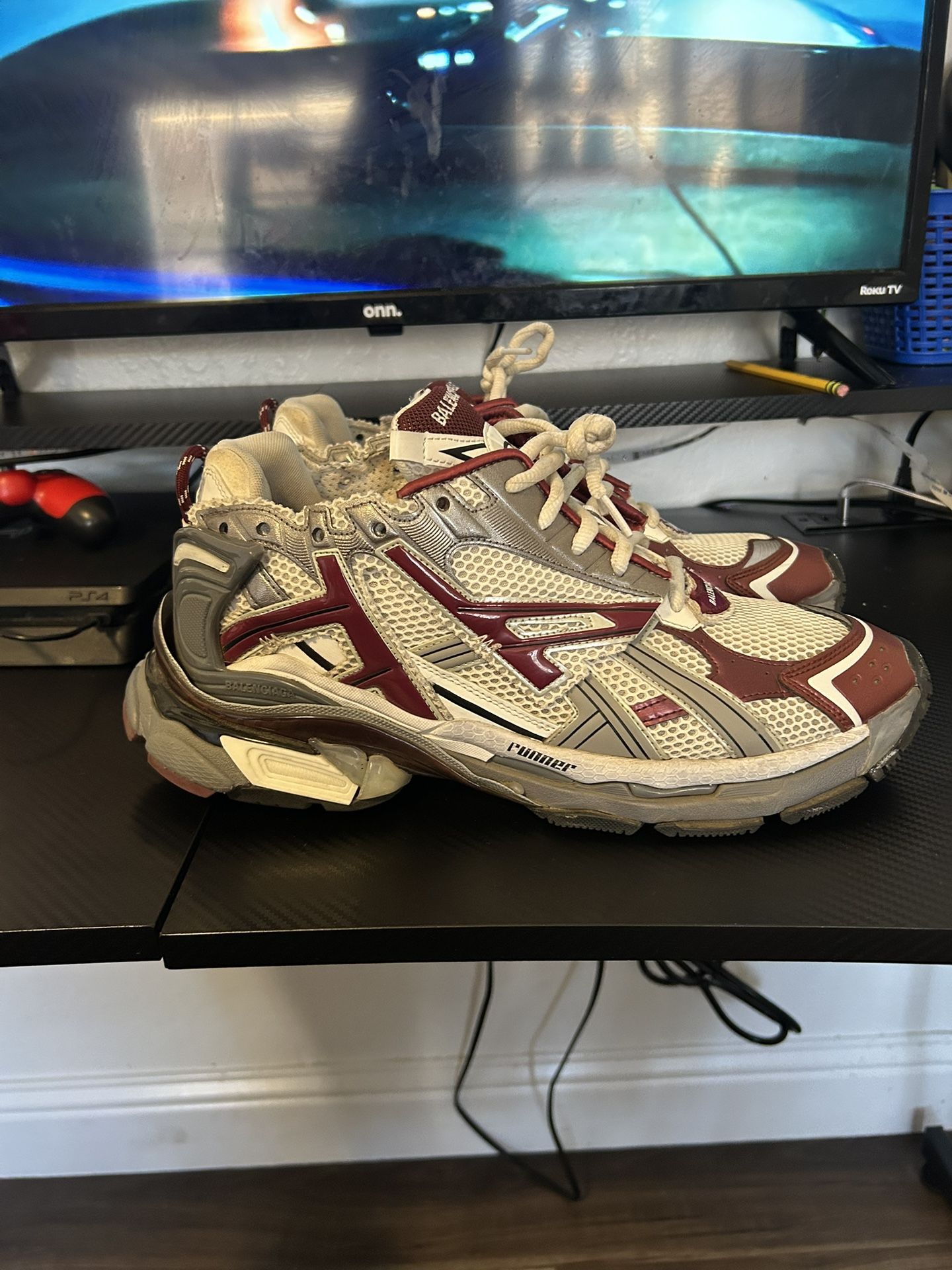 Balenciaga Runner Sneaker 'Burgundy'