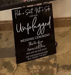 Wedding Sign