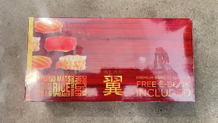 Unopened ALAS Premium Bamboo Sushi Kit