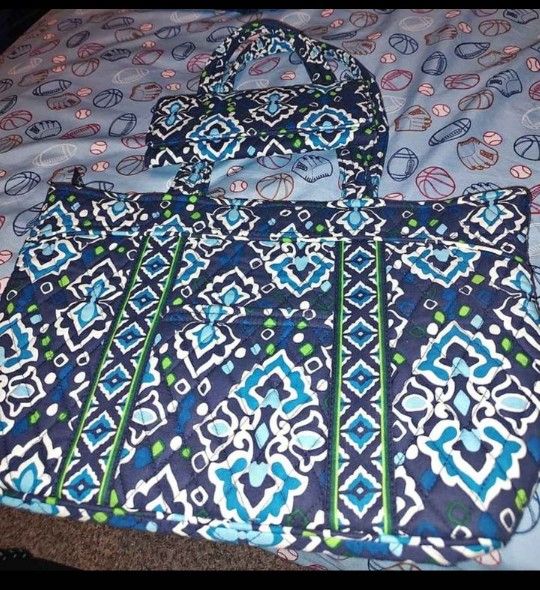 Vera Bradley Purse Matching Wallet